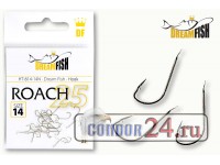 Крючки Dream Fish Roach 614-N, уп.25 шт.